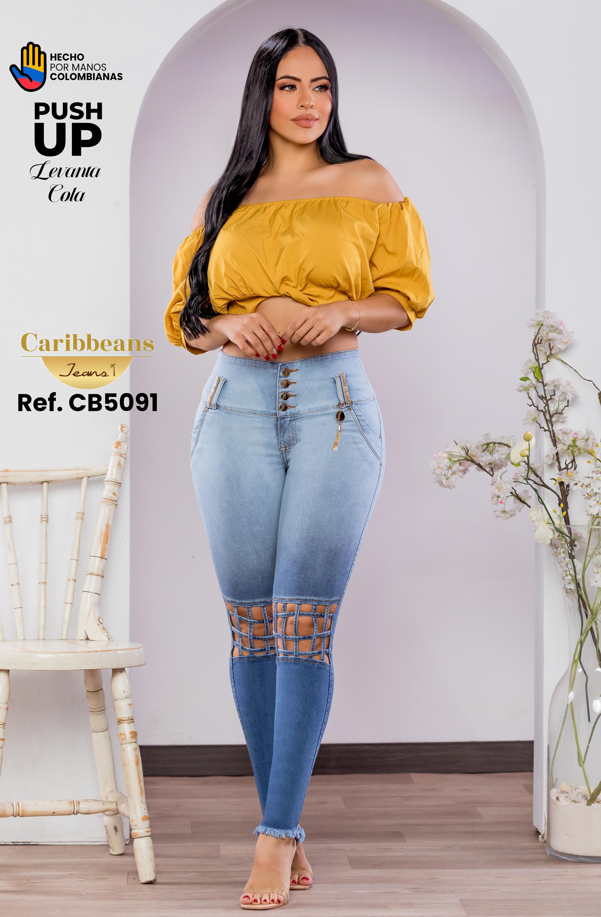 Pantalon colombiano levantacola